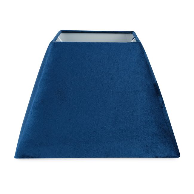 Navy Velvet Square Shade 10"